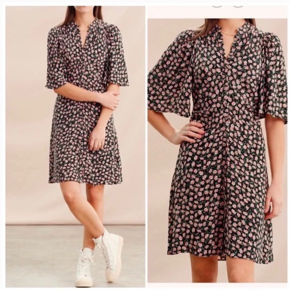 ByTiMo Dresses & Skirts - NWT ByTimo Floral Summer button down mini dress